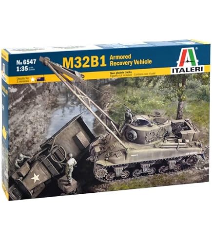 リカバリー ビークル M-32 1:35 スケール No 203 Amazon.com: Italeri 6547S 1:35 - M32 Recovery Vehicle : Arts